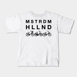 BIKE MSTRDM | BIKE AMSTERDAM | HOLLAND | THE NETHERLANDS Kids T-Shirt